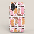 Pink Cowboy Boots  iPhone Case Gallery Image 1