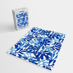 Abstract organic plant leaf shape pattern Jigsaw Puzzle Gallery Image 2