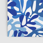 Abstract organic plant leaf shape pattern Poster Gallery Image 3