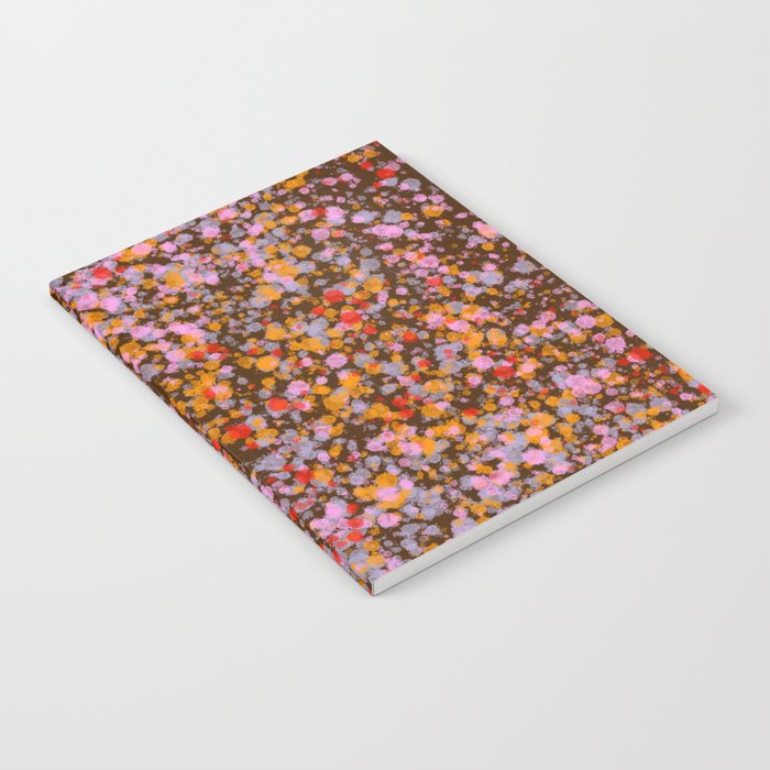 Peachy splashed pattern  Notebook Gallery Image 2