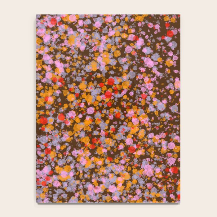 Peachy splashed pattern  Notebook Gallery Image 4