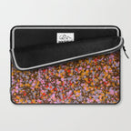 Peachy splashed pattern  Laptop Sleeve Gallery Image 2