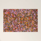 Peachy splashed pattern  Welcome Mat Gallery Image 1