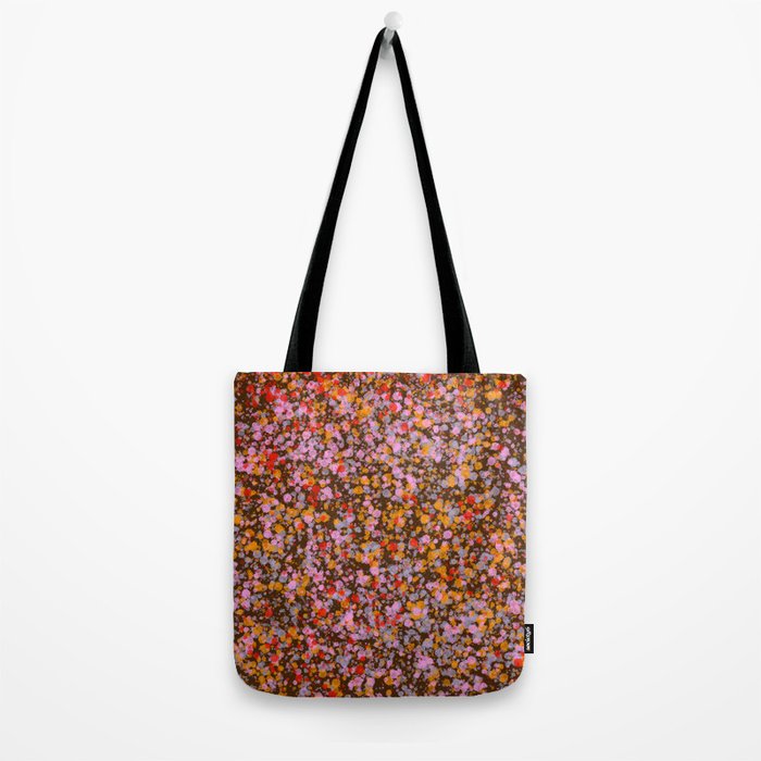 Peachy splashed pattern  Tote Bag Gallery Image 2