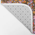 Peachy splashed pattern  Bath Mat Gallery Image 2