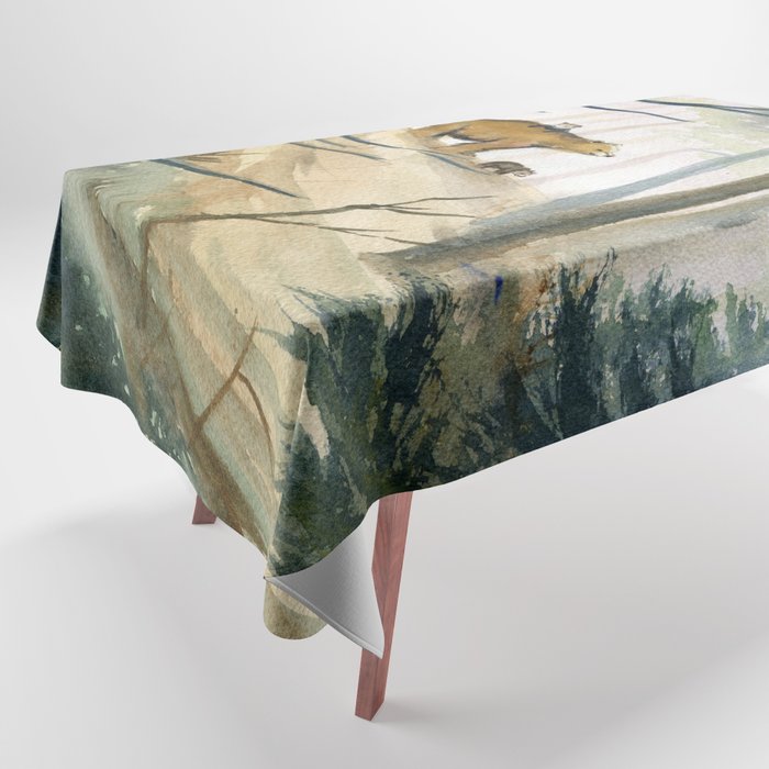 Bear Family 2 Tablecloth Gallery Image 1
