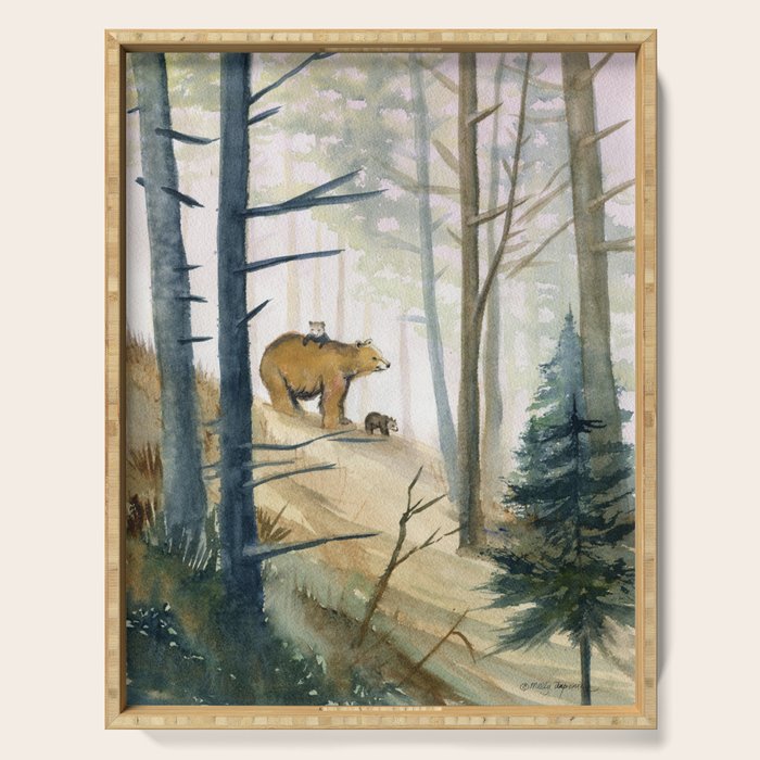 Bear Family 2 Serving Tray Gallery Image 1