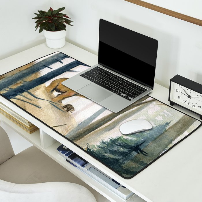 Bear Family 2 Desk Mat Gallery Image 2