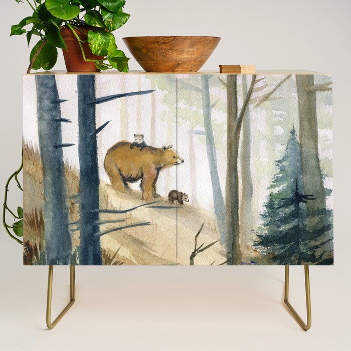 Bear Family 2 Credenza Gallery Image 1