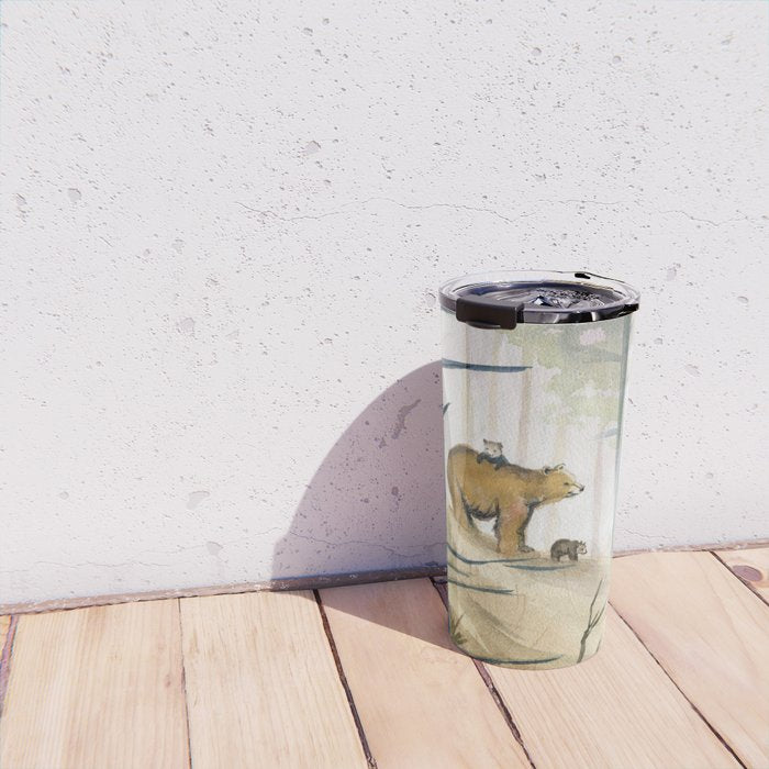 Bear Family 2 Travel Mug Gallery Image 4