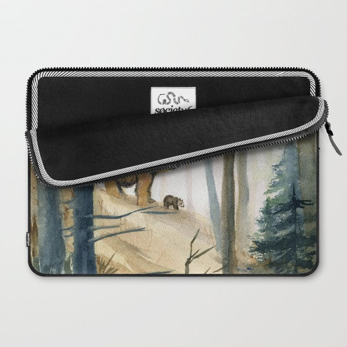 Bear Family 2 Laptop Sleeve Gallery Image 2