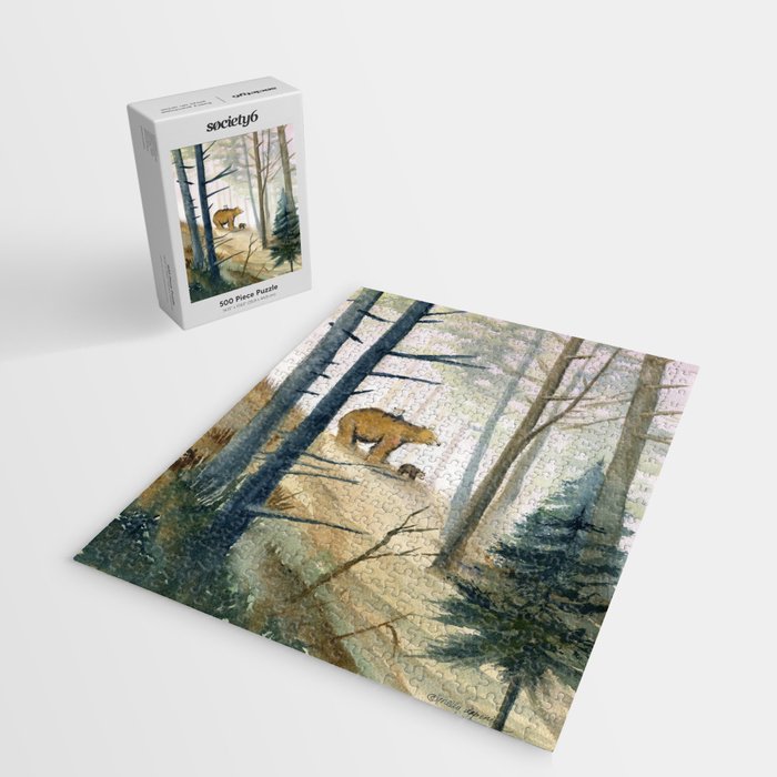 Bear Family 2 Jigsaw Puzzle Gallery Image 2