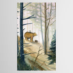 Bear Family 2 Tablecloth Gallery Image 2