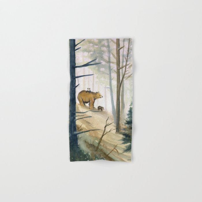 Bear Family 2 Bath Towel Gallery Image 1