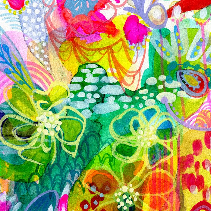 Painted Garden Coffee Mug Gallery Image 2