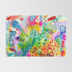 Painted Garden Rug Gallery Image 2