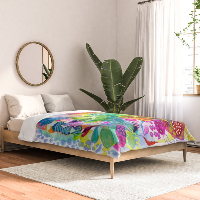 Painted Garden Comforter Gallery Image 2