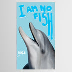 I am no fish Tablecloth Gallery Image 2