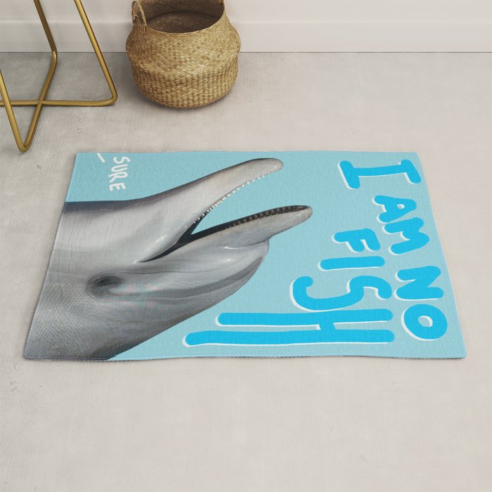I am no fish Rug Gallery Image 1