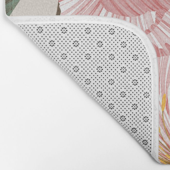 Peonies flowers I Bath Mat Gallery Image 2