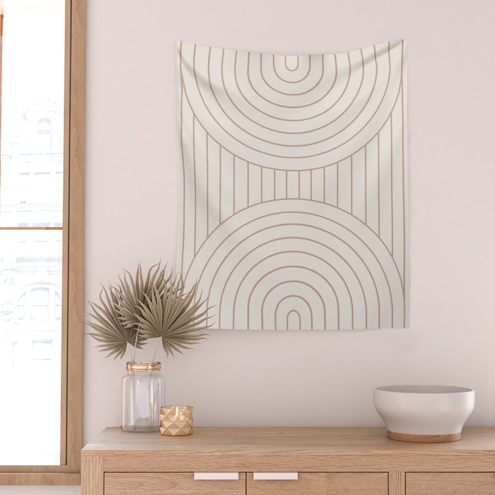 Arch Symmetry XXVI Wall Tapestry Gallery Image 2