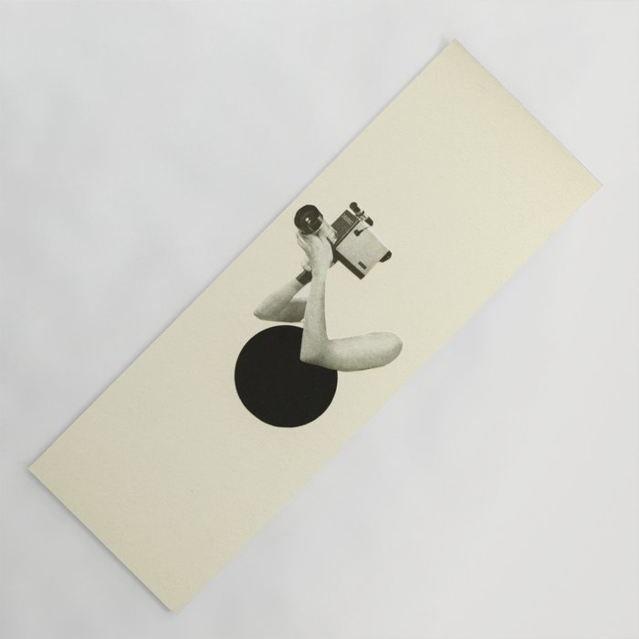 Film Noir Yoga Mat Gallery Image 1