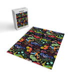 Undersea seahorsesï¼mushrooms and corals- black Jigsaw Puzzle Gallery Image 2
