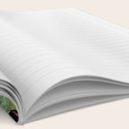 Undersea seahorsesï¼mushrooms and corals- black Notebook Gallery Image 2