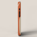 Copacetic Retro Abstract in Mid Mod Burnt Orange and Beige iPhone Case Gallery Image 2