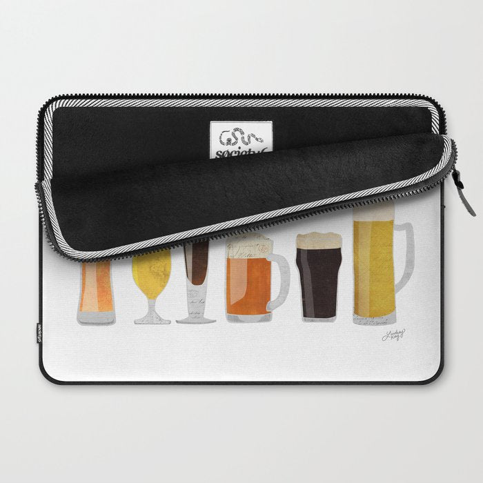 Beer Mugs Laptop Sleeve Gallery Image 2