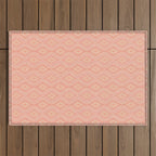 Hand-drawn Symmetrical Pattern #2 Outdoor Rug Gallery Image 1