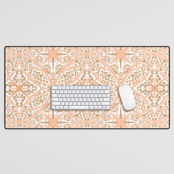 Tile wild leaves starry PF2 Desk Mat Gallery Image 1