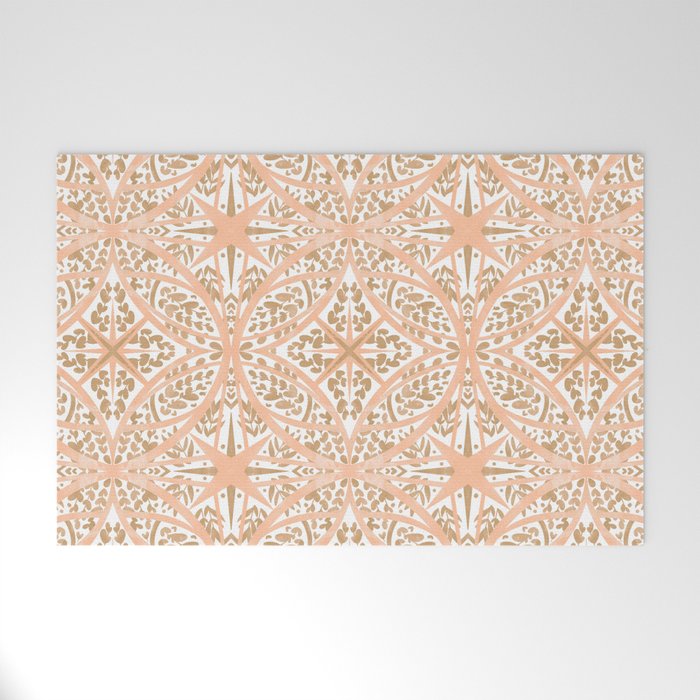 Tile wild leaves starry PF2 Welcome Mat Gallery Image 1