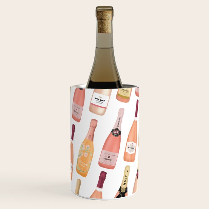 Rose Champagne Bottles Wine Chiller Gallery Image 3