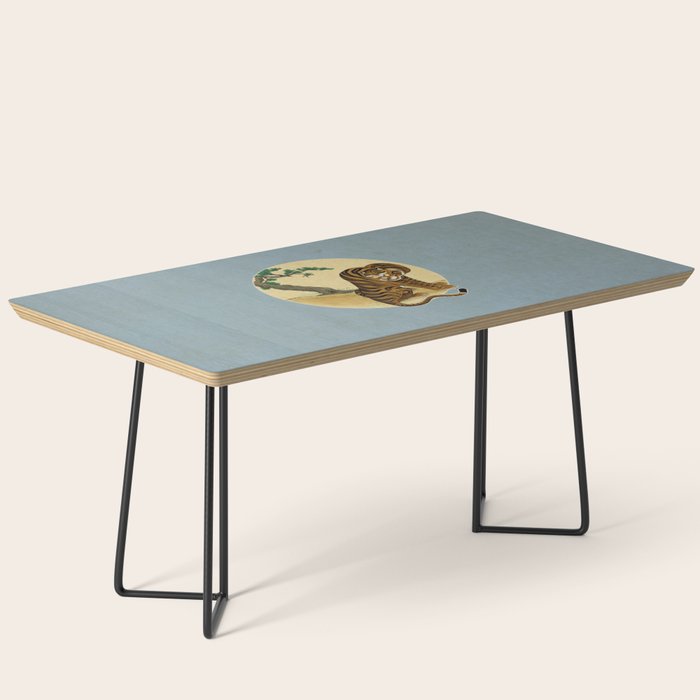 Tiger with magpie type-C : Minhwa-Korean traditional/folk art Coffee Table Gallery Image 1