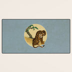 Tiger with magpie type-C : Minhwa-Korean traditional/folk art Desk Mat Gallery Image 3