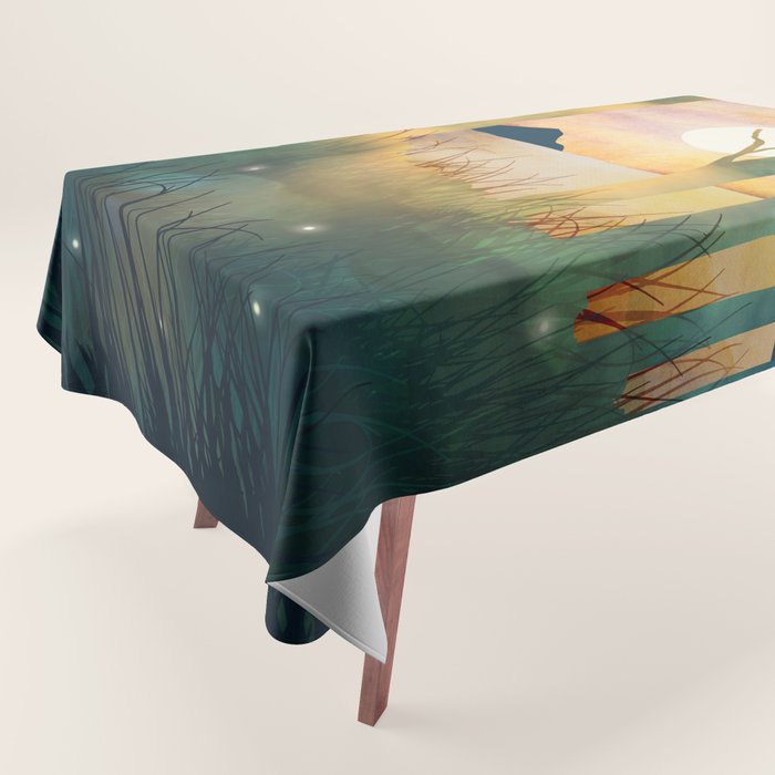 Autumn Evening Tablecloth Gallery Image 1
