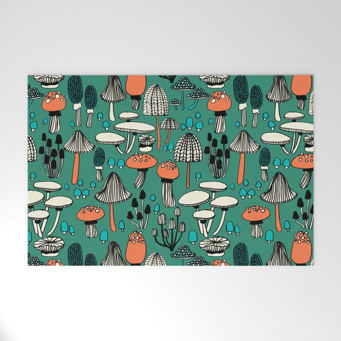 Mushroom Welcome Mat Gallery Image 1