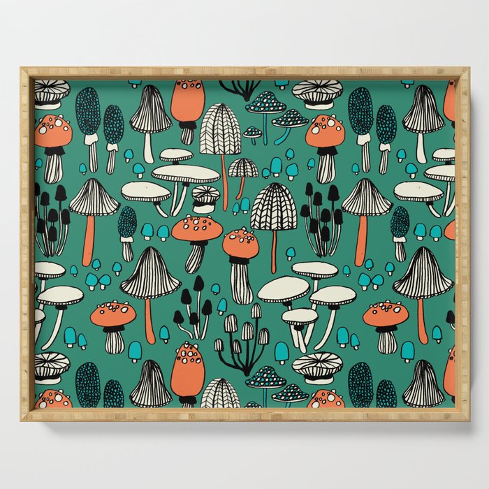 Mushroom Serving Tray Gallery Image 1