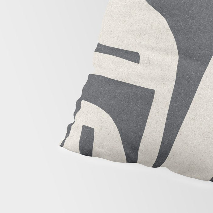 Vintage Cut Out Abstract Pillow Sham Gallery Image 4