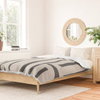 Vintage Cut Out Abstract Duvet Cover Gallery Image 2