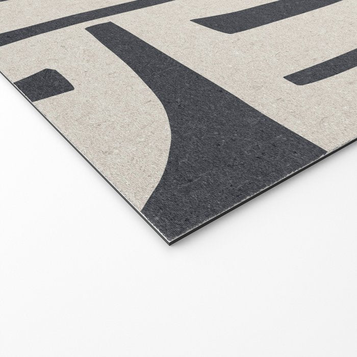 Vintage Cut Out Abstract Welcome Mat Gallery Image 2