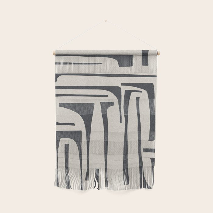 Vintage Cut Out Abstract Wall Hanging Gallery Image 1