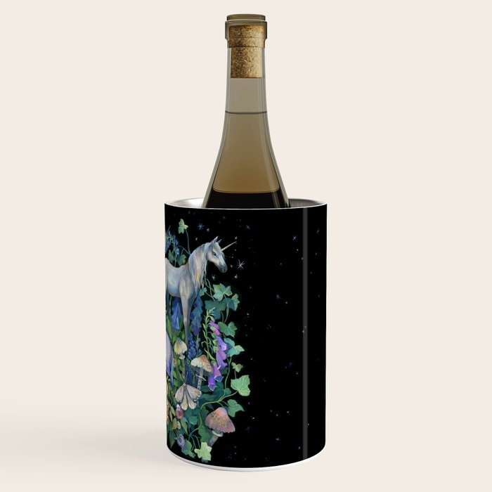 Unicorns Magical Rose Garden Wine Chiller Gallery Image 3