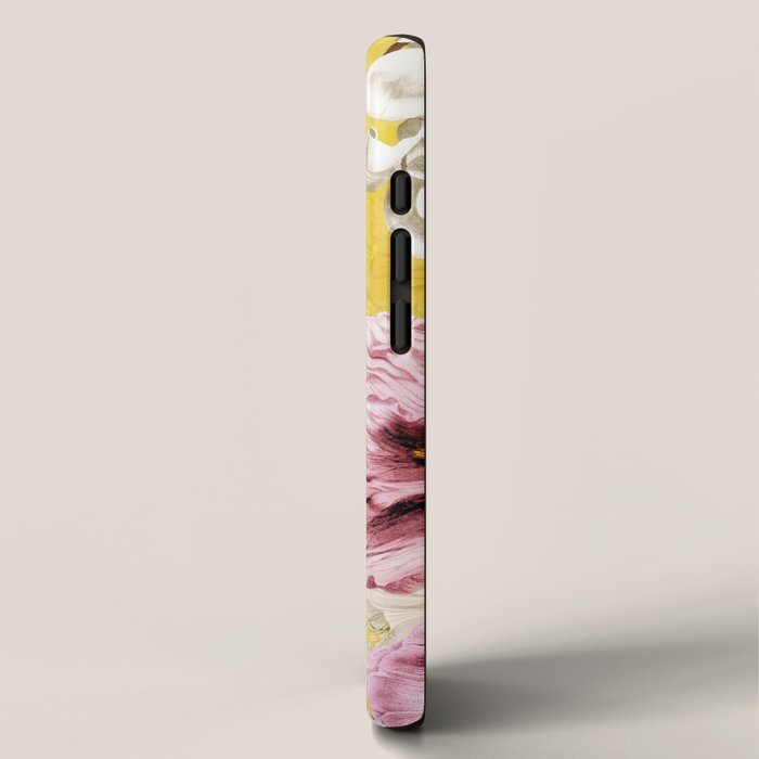 Vintage & Shabby Chic - Colorful Spring Flower Peony Botanical Garden iPhone Case Gallery Image 2