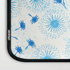 Make A Wish Dandelion Pattern in Sky Blue & Off White Laptop Sleeve Gallery Image 3