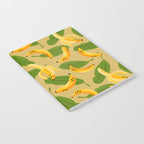 Banana Pattern on Tan Notebook Gallery Image 2