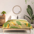 Banana Pattern on Tan Comforter Gallery Image 3