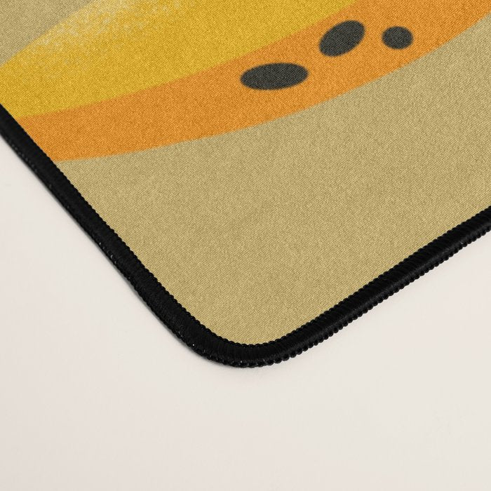 Banana Pattern on Tan Desk Mat Gallery Image 4