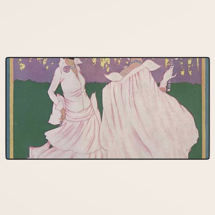 Vintage Magazine Art Cover Paris Fashion Beauty Magazine Desk Mat Gallery Image 3